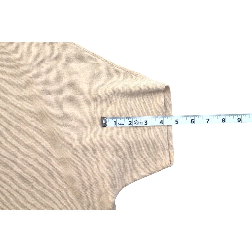 Quince Organic Cotton Cashmere Blend Dolman Sleeve Sweater Beige XL - Picture 6 of 8